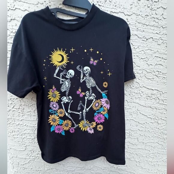 Social Scene Dancing Skeletons EUC SZ XS - Picture 7 of 8